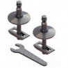 Fixation PRO S 100x150x30 mm pour 89896.5 / .6 LAUFEN