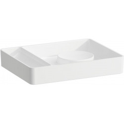Bol de rangement VAL carré, 360 x 280 mm blanc LAUFEN