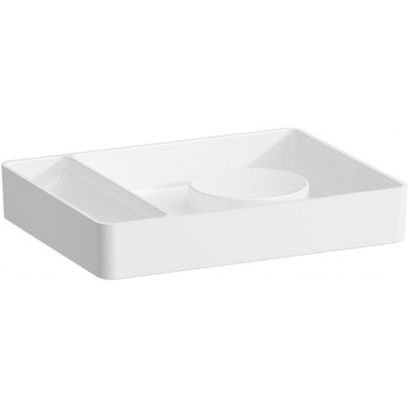 Bol de rangement VAL carré, 360 x 280 mm blanc LAUFEN