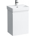 Meuble sous-vasque LAUFEN PRO S 415 x 580 x 320 mm charnière à gauche, blanc brillant LAUFEN