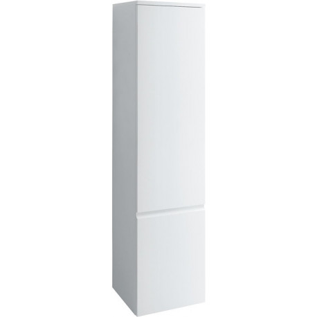 Armoire haute LAUFEN PRO 350 x 1650 x 335 mm charnière à droite, blanc brillant LAUFEN