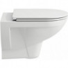 WC suspendu LAUFEN PRO, sans bride, à fond creux, 6 litres blanc LAUFEN