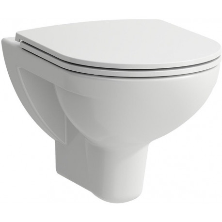 WC suspendu LAUFEN PRO, sans bride, à fond creux, 6 litres blanc LAUFEN