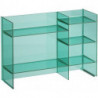 Etagère KARTELL 750 x 265 x 530 mm vert émeraude LAUFEN