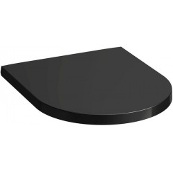 Abattant WC KARTELL avec couvercle, amovible noir LAUFEN