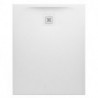 Receveur de douche LAUFEN PRO rectangulaire, écoulement sur le petit côté 1000 x 800 x 33 mm blanc mat LAUFEN