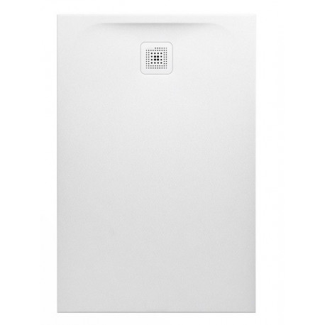Receveur de douche LAUFEN PRO rectangulaire, écoulement sur le petit côté 1200 x 800 x 33 mm blanc mat LAUFEN