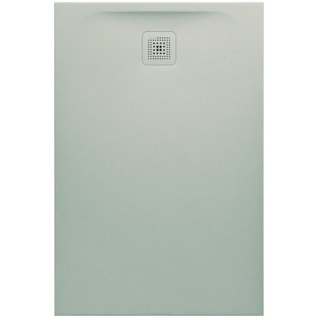 Receveur de douche LAUFEN PRO, rectangulaire, écoulement sur le petit côté 1200 x 800 x 33 mm, gris clair LAUFEN