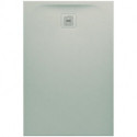 Receveur de douche LAUFEN PRO, rectangulaire, écoulement sur le petit côté 1200 x 800 x 33 mm, gris clair LAUFEN