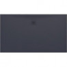 Receveur de douche LAUFEN PRO rectangulaire, bonde côté long 1400 x 800 x 30 mm anthracite LAUFEN