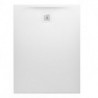 Receveur de douche LAUFEN PRO rectangulaire, bonde côté court 1200 x 900 x 33 mm blanc mat LAUFEN