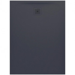 Receveur de douche LAUFEN PRO rectangulaire, bonde côté court 1200 x 900 x 33 mm anthracite LAUFEN