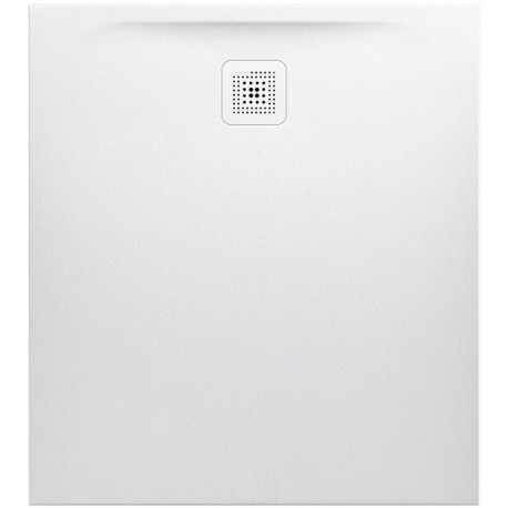 Receveur de douche LAUFEN PRO rectangulaire, écoulement sur le petit côté 1000 x 900 x 33 mm blanc mat LAUFEN