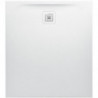 Receveur de douche LAUFEN PRO rectangulaire, écoulement sur le petit côté 1000 x 900 x 33 mm blanc mat LAUFEN