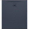 Receveur de douche LAUFEN PRO rectangulaire, bonde côté court 1000 x 900 x 33 mm anthracite LAUFEN