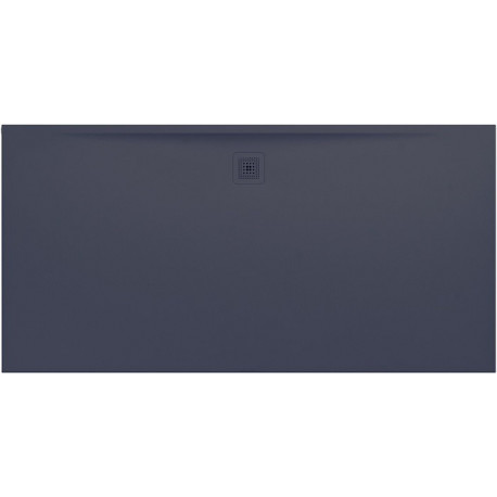 Receveur de douche LAUFEN PRO rectangulaire, bonde côté long 2000 x 1000 x 36 mm anthracite LAUFEN