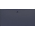 Receveur de douche LAUFEN PRO rectangulaire, bonde côté long 2000 x 1000 x 36 mm anthracite LAUFEN