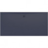 Receveur de douche LAUFEN PRO rectangulaire, bonde côté long 2000 x 1000 x 36 mm anthracite LAUFEN