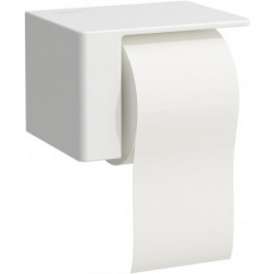 Porte-rouleau papier VAL droit blanc LAUFEN