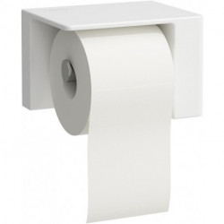 Porte-rouleau de papier VAL gauche blanc mat LAUFEN