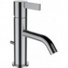 Mitigeur lavabo KARTELL avec robinet de vidange en acier inoxydable LAUFEN PVD