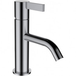 Mitigeur lavabo KARTELL sans robinet de vidange PVD inox LAUFEN