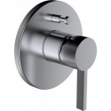 Set de finition KARTELL pour mitigeur de bain à encastrer, SimiBox avec interrupteur de tuyau Acier inoxydable PVD LAUFEN
