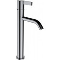 Mitigeur lavabo sur colonne KARTELL sans vidage PVD inox LAUFEN