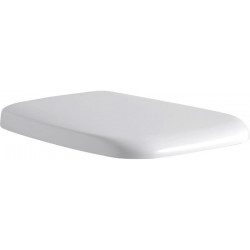 Abattant WC VENTUNO avec couvercle, charnières en acier inoxydable fermeture amortie blanc IDEAL STANDARD