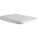 Abattant WC VENTUNO avec couvercle, charnières en acier inoxydable fermeture amortie blanc IDEAL STANDARD