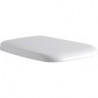 Abattant WC VENTUNO avec couvercle, charnières en acier inoxydable fermeture amortie blanc IDEAL STANDARD