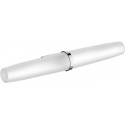 Store enrouleur lumineux LED chrome 233 x 85 x 41 mm IDEAL STANDARD