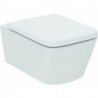 WC suspendu à fond creux BLEND SQUARE 355x540x350mm blanc AquaBlade IDEAL STANDARD