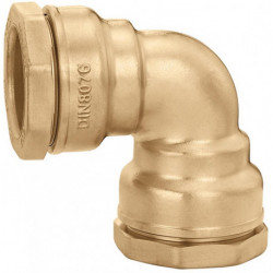 Raccord coudé 866 Laiton 32mm
