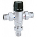 Thermomixer laiton, réglable 3/4 pouce, 30-65 GrC Caleffi