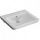 Lavabo S20 600 x 545/510 mm sans trou pour robinetterie, avec trop-plein blanc VITRA