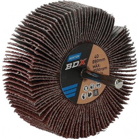 Disque à lamelle sur tige R207Plus 80x30x6 P40 (Par 10)