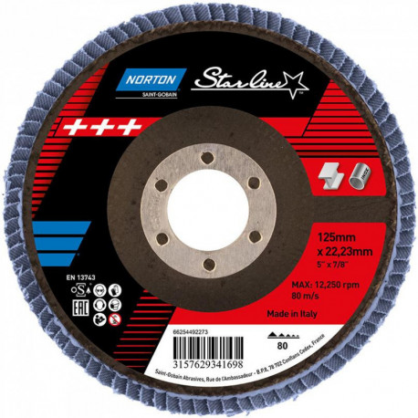 Disque lamelle Starline 125 mm P80
