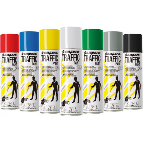 Spray de marquage au sol Traffic Paint 500ml bleu (Par 12)