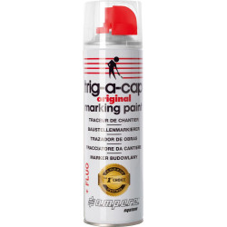 Spray de marquage de chantier t-a-c 500ml rouge fluo (Par 12)