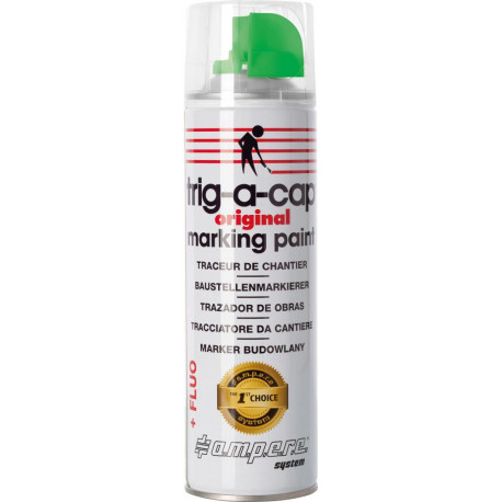 Spray de marquage de chantier t-a-c 500ml vert fluo (Par 12)