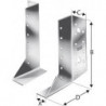 Support pour solives inox 2-unités SDE440 / 30 (Par 20)