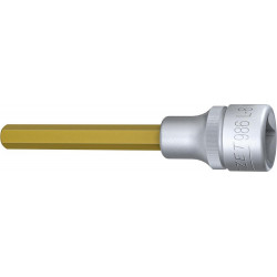 Embout de tournevis 1/2 six pans 8x100mm Hazet
