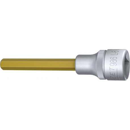 Embout de tournevis 1/2 six pans 8x100mm Hazet