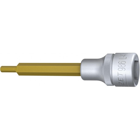 Embout de tournevis 1/2 six pans 4x100mm Hazet