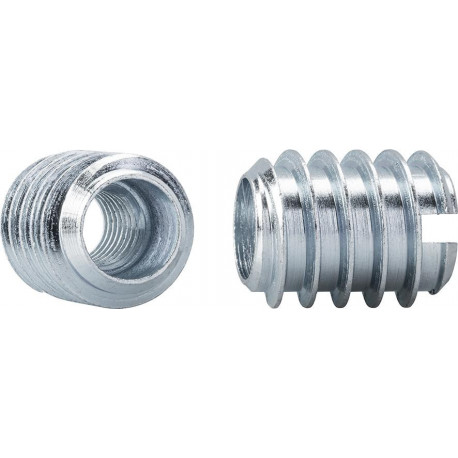 Écrou à visser avec fente DIN 7965 zn avec fentes M 8 x 14 x 15 (Par 400)