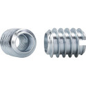 Écrou à visser avec fente DIN 7965 zn avec fentes M 8 x 14 x 15 (Par 400)