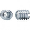 Écrou à visser avec fente DIN 7965 zn avec fentes M 8 x 14 x 15 (Par 400)