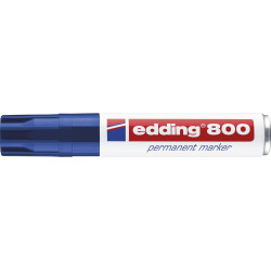 Marqueur permanent 800 bleu edding
