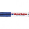 Marqueur permanent 800 bleu edding